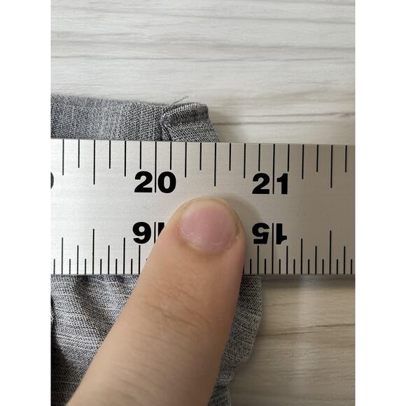 Hurley Shorts Mens 38 Gray Hybrid Stretch Casual Performance Golf Zipper Pockets - Picture 2 of 11